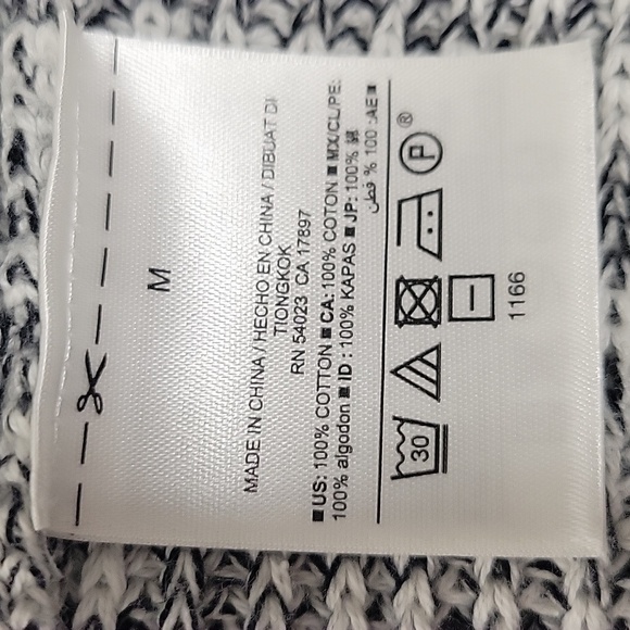 Old Navy Men's Cardigan balck White-M - Picture 8 of 8